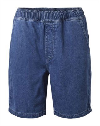 Denim Jogger Shorts